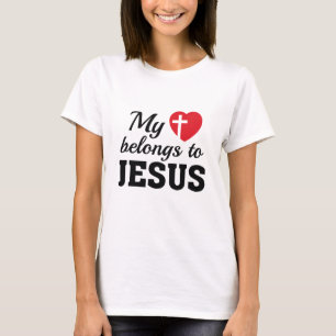 Camiseta Mi Corazón Pertenece A Jesús