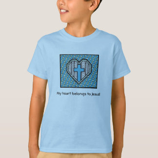Camiseta ¡Mi corazón pertenece a Jesús!
