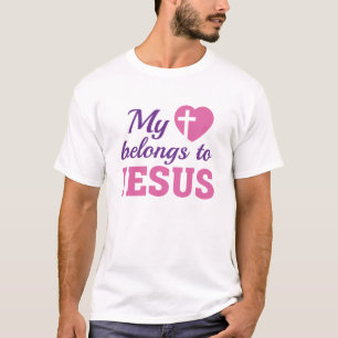 Camiseta Mi Corazón Pertenece A Jesús