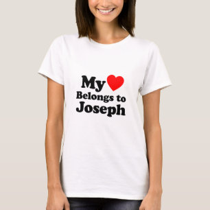 Camiseta Mi corazón pertenece a Joseph