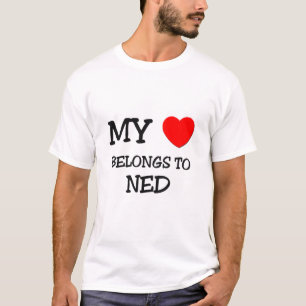 Camiseta Mi corazón pertenece a Ned