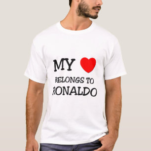 Camiseta Mi corazón pertenece a Ronaldo