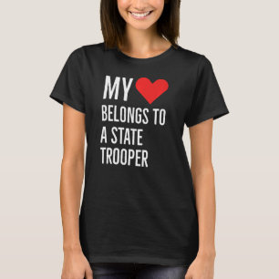 Camiseta Mi Corazón Pertenece A Un Aniversario De Un Efecti