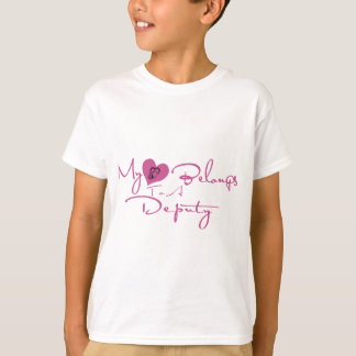 Camiseta Mi corazón pertenece a un diputado