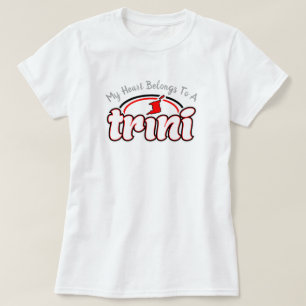 Camiseta Mi corazón pertenece a un Trini