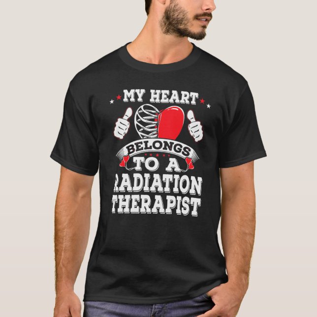 Camiseta Mi Corazón Pertenece A Un Valentin Terapéutico De  (Anverso)