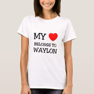 Camiseta Mi corazón pertenece a Waylon
