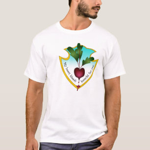 Camiseta Mi corazón sangra a borsht por ti