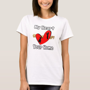 Camiseta Mi corazón, tu hogar