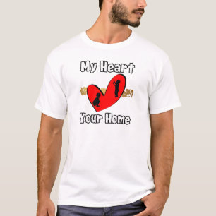 Camiseta Mi Corazón, Tu Hogar