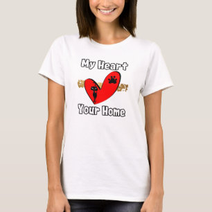 Camiseta Mi Corazón, Tu Hogar