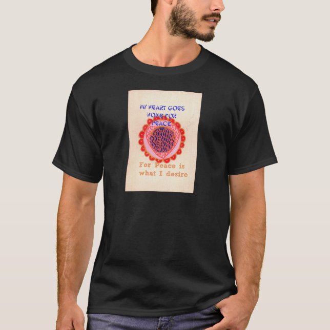 Camiseta Mi corazón vuelve a casa por la paz.png (Anverso)
