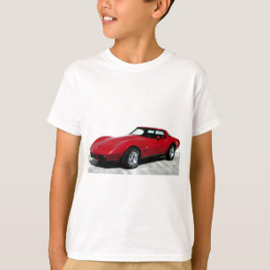 Camiseta Mi Corvette rojo de 1979
