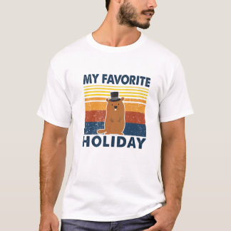 Camiseta Mi cosecha favorita de vacaciones en Groundhog Day