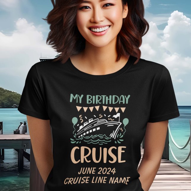 Camiseta Mi crucero de cumpleaños (Subido por el creador)