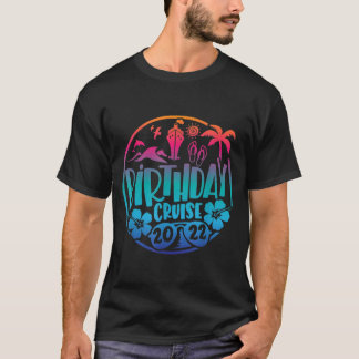 Camiseta Mi crucero de cumpleaños para hombres, mujeres y n