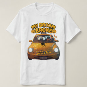 Camiseta Mi cuarto se rompió así que ahora manejo un taxi -
