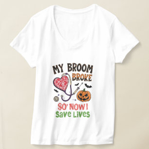 Camiseta Mi cuarto se rompió así que ahora salvo vidas - En