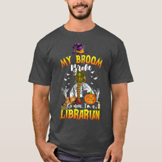 Camiseta Mi cuarto se rompió así que ahora soy un bibliotec