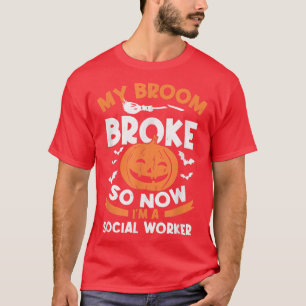 Camiseta Mi cuarto se rompió así que ahora soy un trabajado