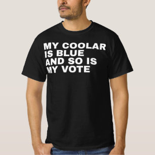 Camiseta Mi cuello es azul y mi voto también demócrata