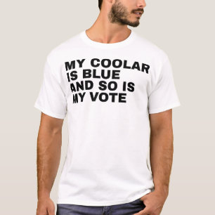 Camiseta Mi cuello es azul y mi voto también demócrata vota