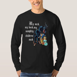 Camiseta Mi Cuello Mi Espalda, Ropa De Saco De Mis Niños Tr