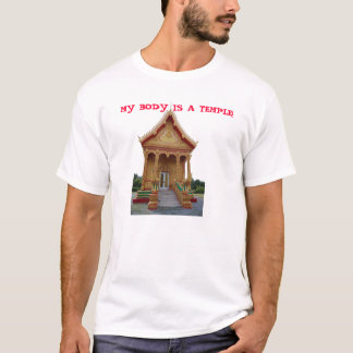 CAMISETA ¡MI CUERPO ES UN TEMPLO!