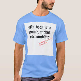 Camiseta Mi cuerpo es un templo