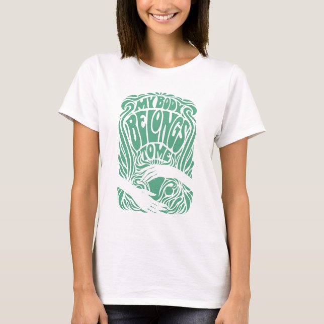 Camiseta Mi Cuerpo Me Pertenece (Anverso)