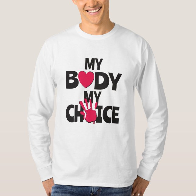 Camiseta Mi cuerpo mi elección (Anverso)