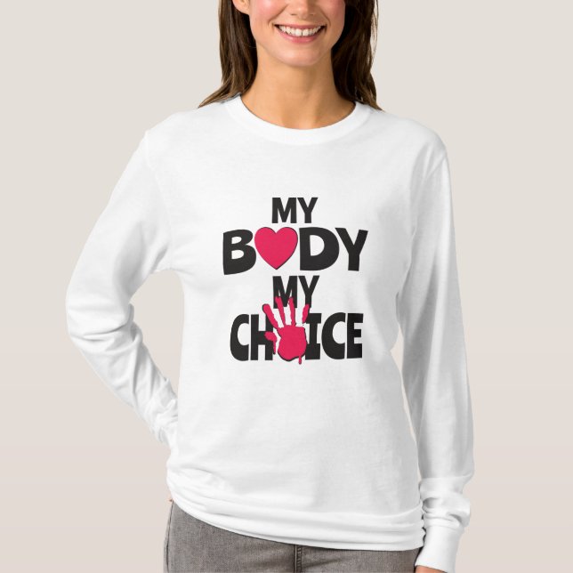 Camiseta Mi cuerpo mi elección (Anverso)