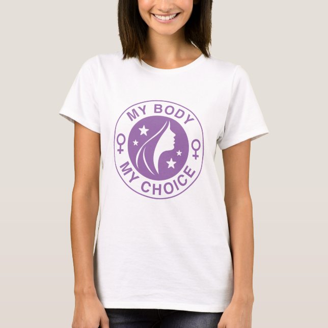 Camiseta Mi cuerpo mi elección (Anverso)