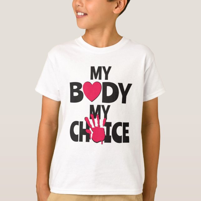 Camiseta Mi cuerpo mi elección (Anverso)