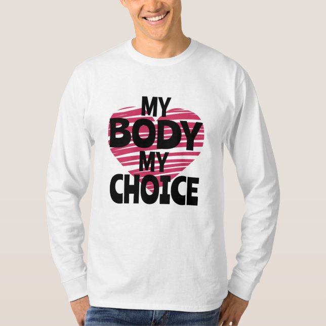 Camiseta Mi cuerpo mi elección (Anverso)