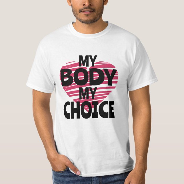 Camiseta Mi cuerpo mi elección (Anverso)