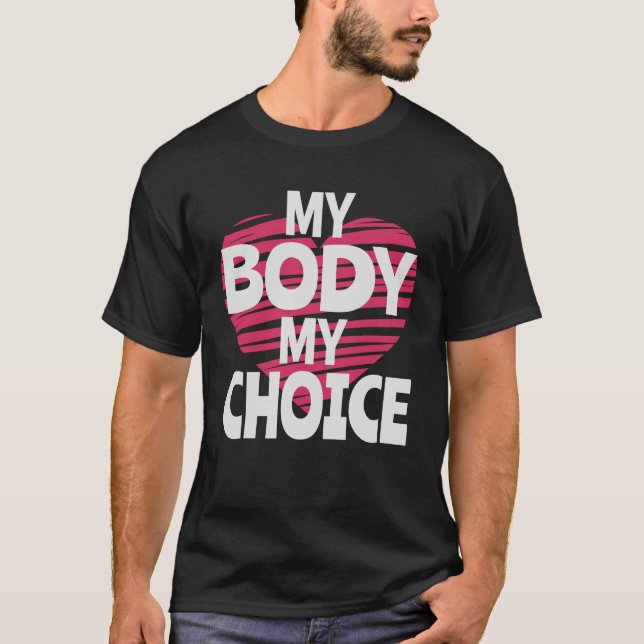 Camiseta Mi cuerpo mi elección (Anverso)