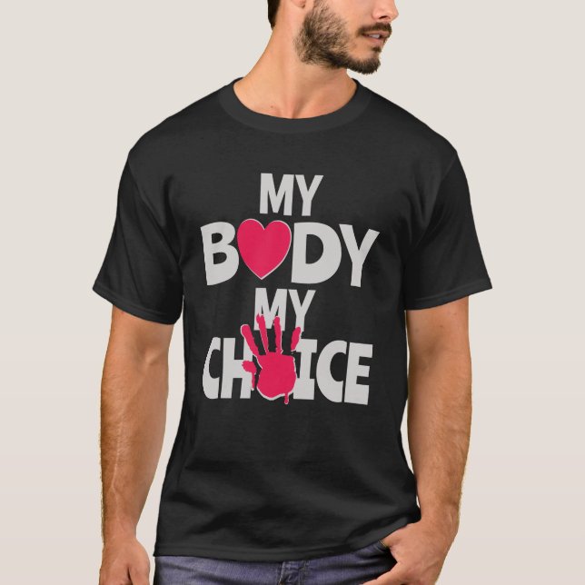 Camiseta Mi cuerpo mi elección (Anverso)