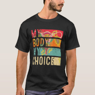 Camiseta Mi Cuerpo Mi Elección Bandera EEUU Feminista Derec