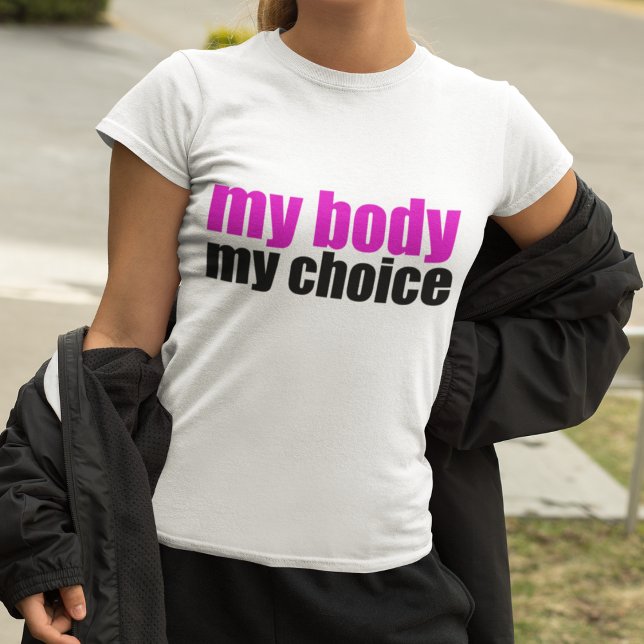 Camiseta Mi cuerpo mi elección Feminist Pro Choice Women (Subido por el creador)