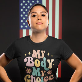 Camiseta Mi cuerpo Mi elección Feminista Pro elección