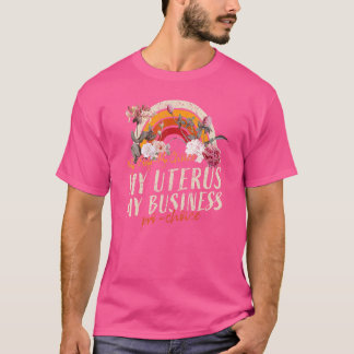 Camiseta Mi cuerpo Mi elección Mi Uterus Mi elección profes