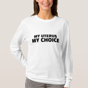 Camiseta Mi Cuerpo Mi Útero Mi Elección Mantener El Aborto