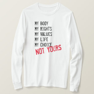 Camiseta Mi cuerpo, no el tuyo