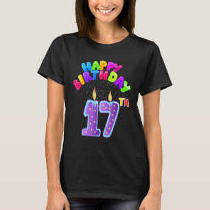 Camiseta Mi cumpleaños 17