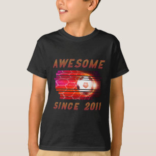 Camiseta Mi cumpleaños número 15 de fútbol, Impresionante d