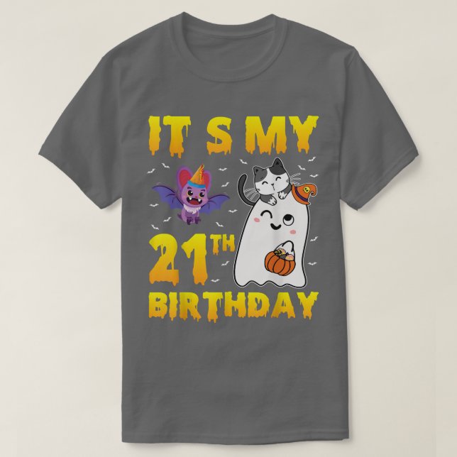 Camiseta Mi cumpleaños número 21 es el maíz dulce de calaba (Diseño del anverso)