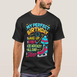 Camiseta Mi Cumpleaños Perfecto Despierta Y 9 Hockey Sobre