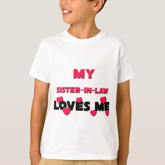 Camiseta Mi cuñada me ama (Anverso)