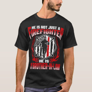 Camiseta Mi Cuñado Es Un Bombardero Orgulloso Sibl De Fuego